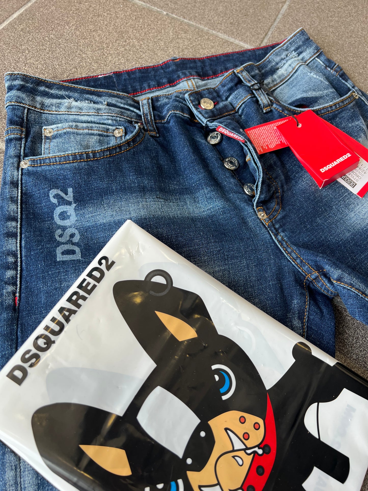 Jean Παντελόνι Dsquared2 RoyalBlue
