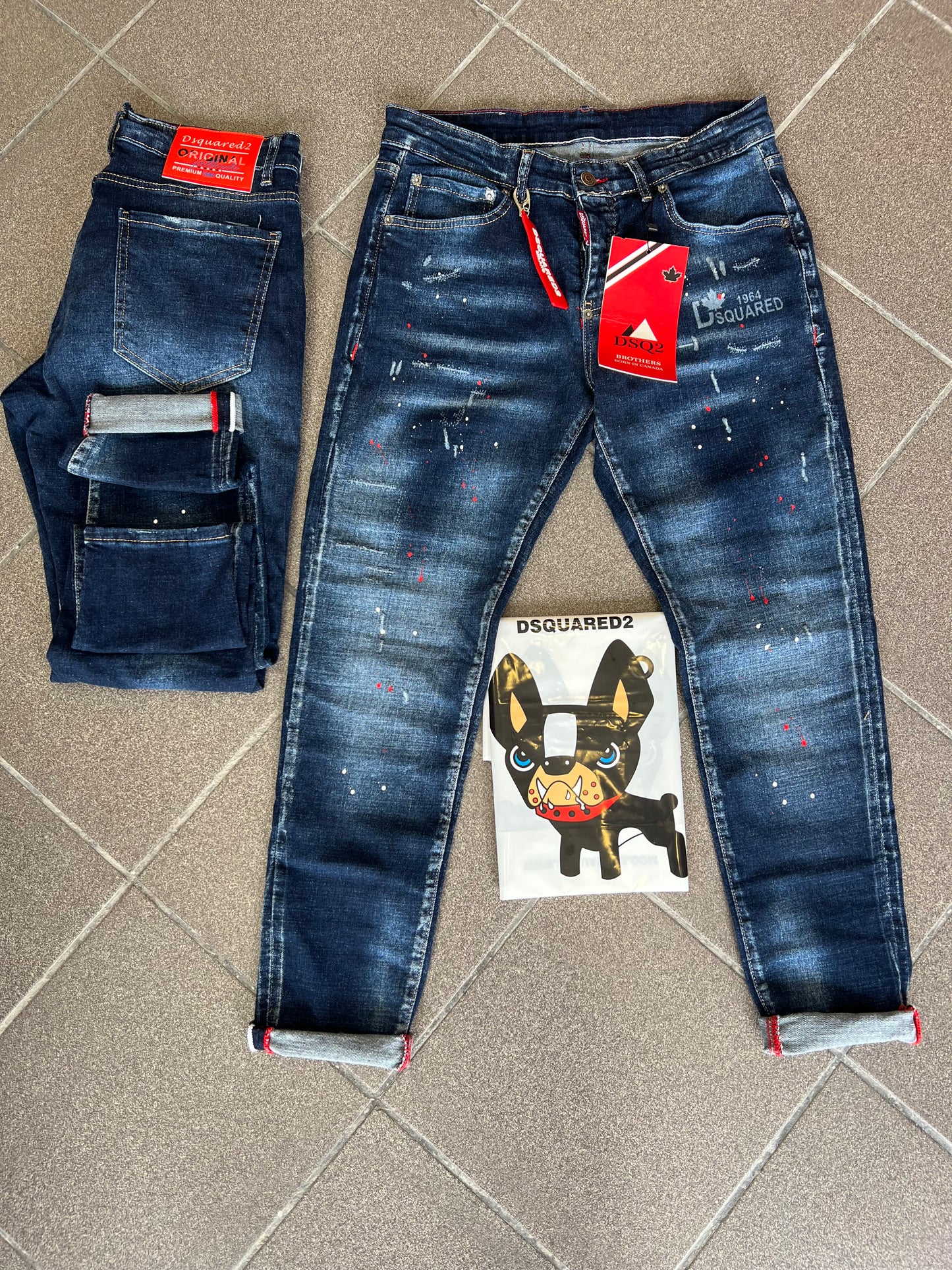 Jean Παντελόνι Dsquared2 Blue D2