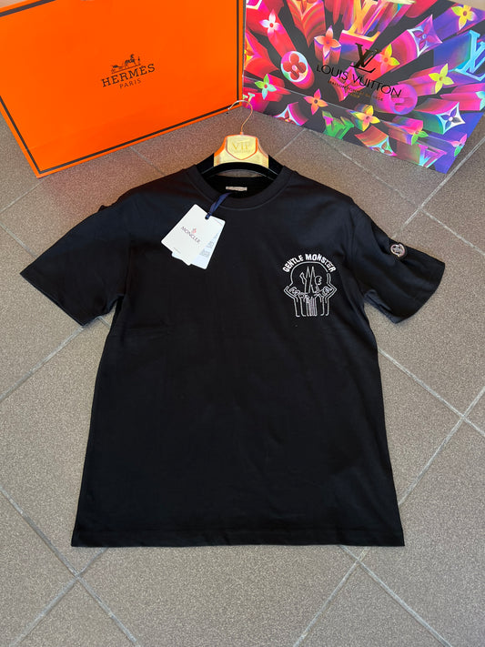 3Α T-Shirt Moncler Over Fit Gentle Monster Black