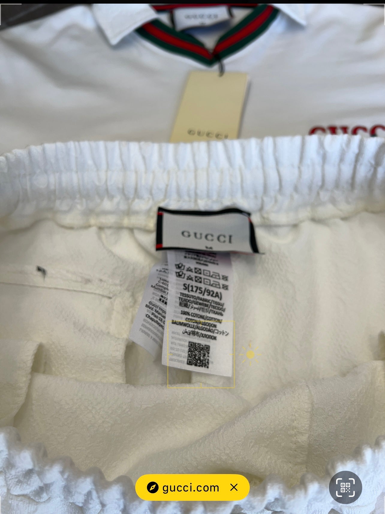 Ultra Polo Tracksuit 3Α Gucci Άσπρο