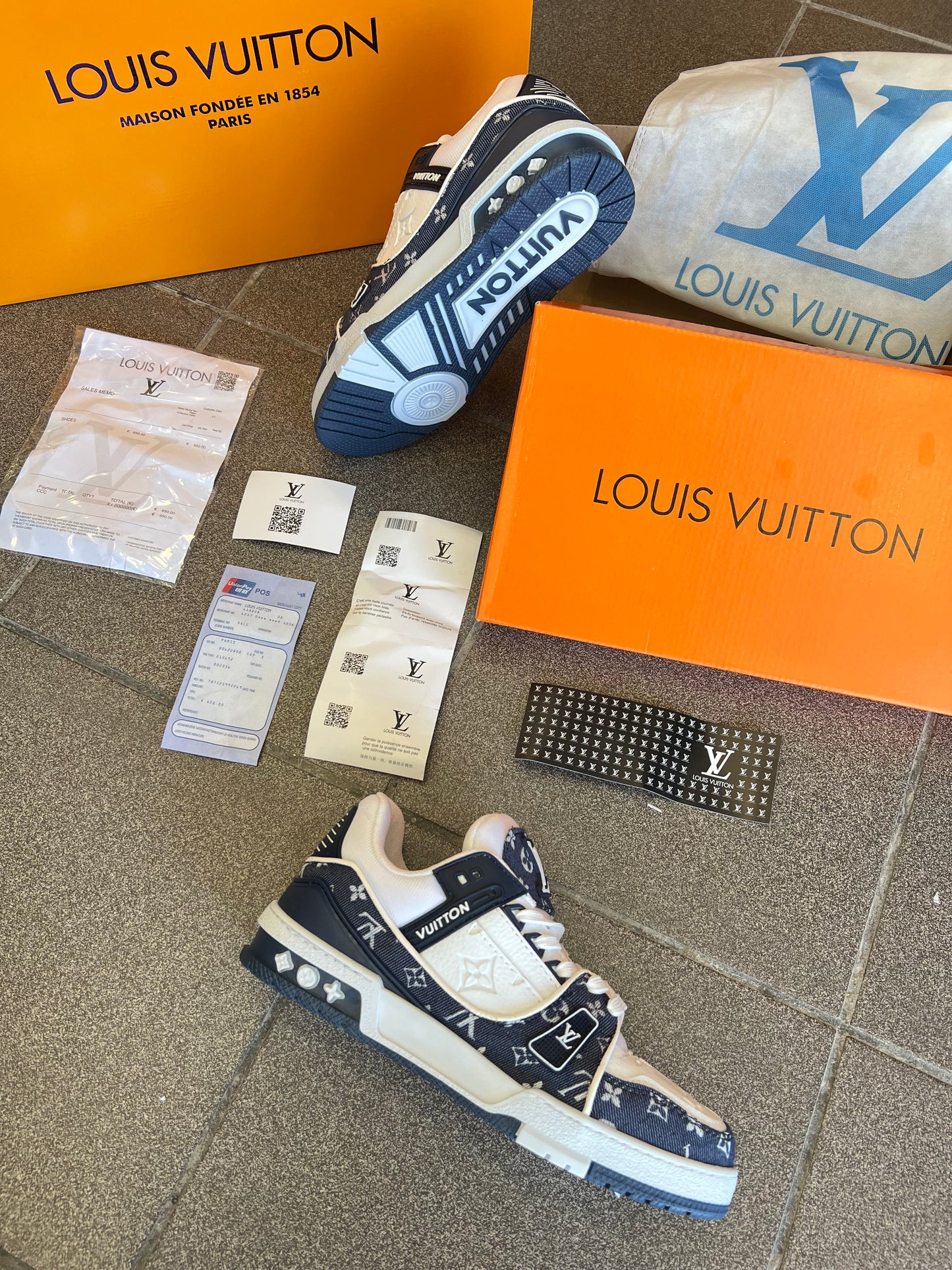 Sneaker Μπλέ LVT Trainer S25