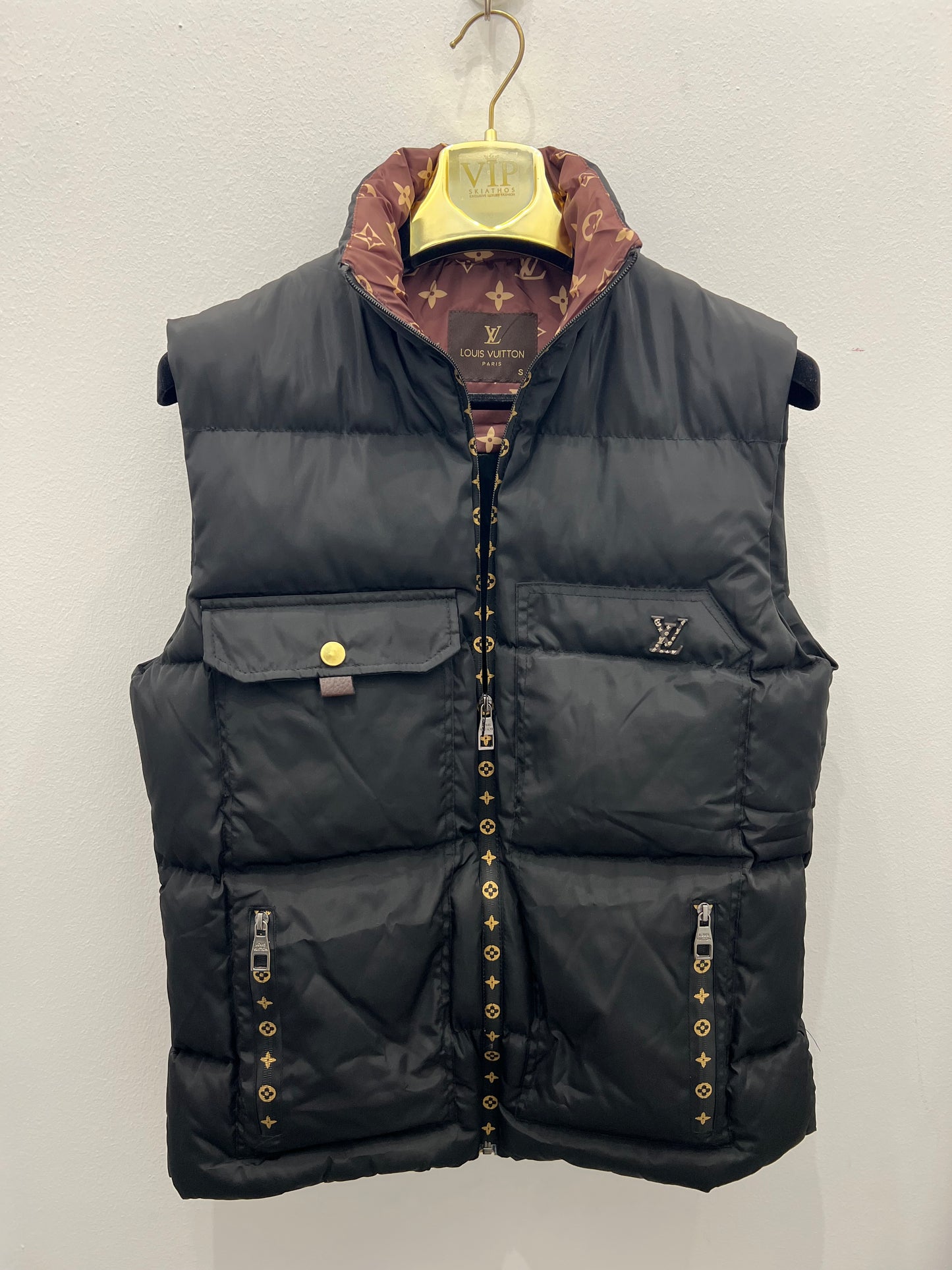 Vest Γιλέκο L/V Αμάνικο Μαύρο