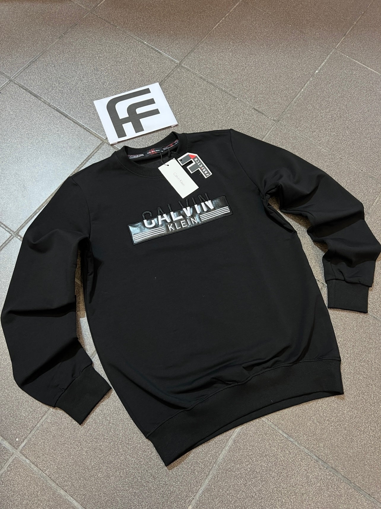 Μαύρη Calvin Klein Long Μπλούζα