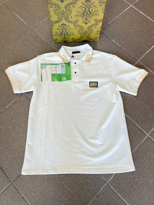 Polo T-Shirt Μπλούζα Gucci Λευκή