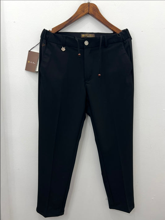 Παντελόνι Loro Piana Μαύρο Chino