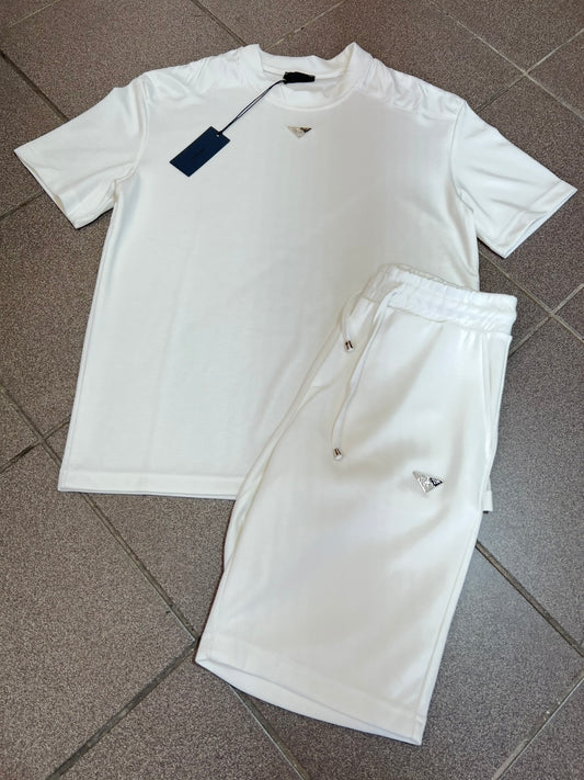 Summer Σετ 3Α Prada Άσπρο Silk