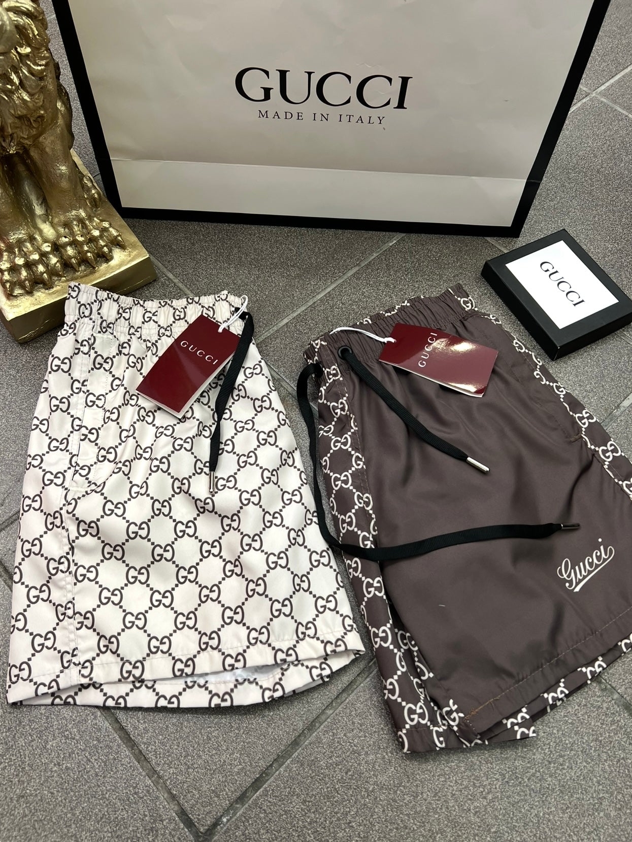 Gucci Μαγιό Cream/Beige Swimwear