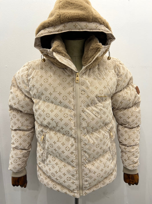 R Jacket Μπέζ Fur LsVn 3APlus