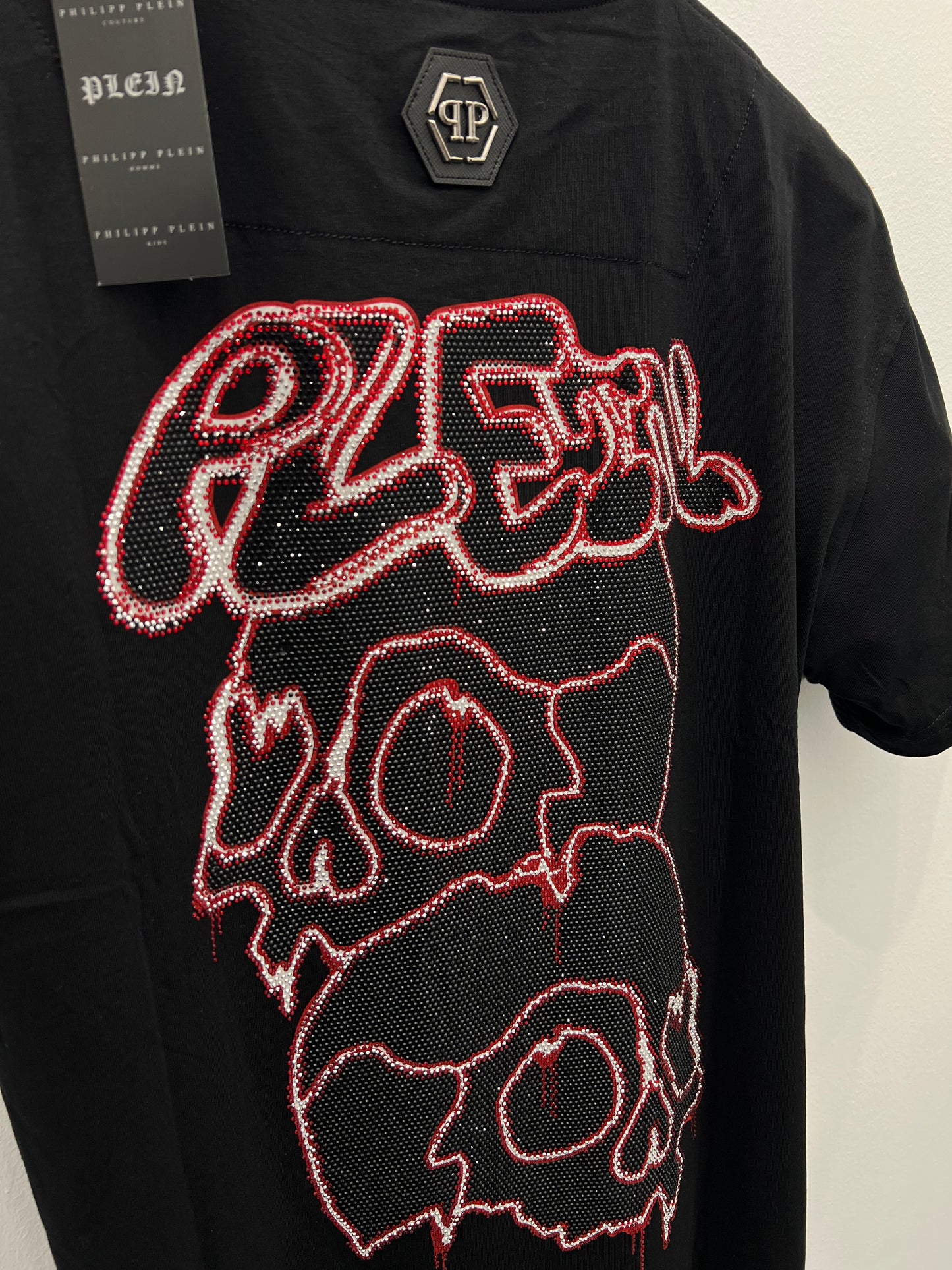 3Α T-Shirt Philip Plein Skull Stras