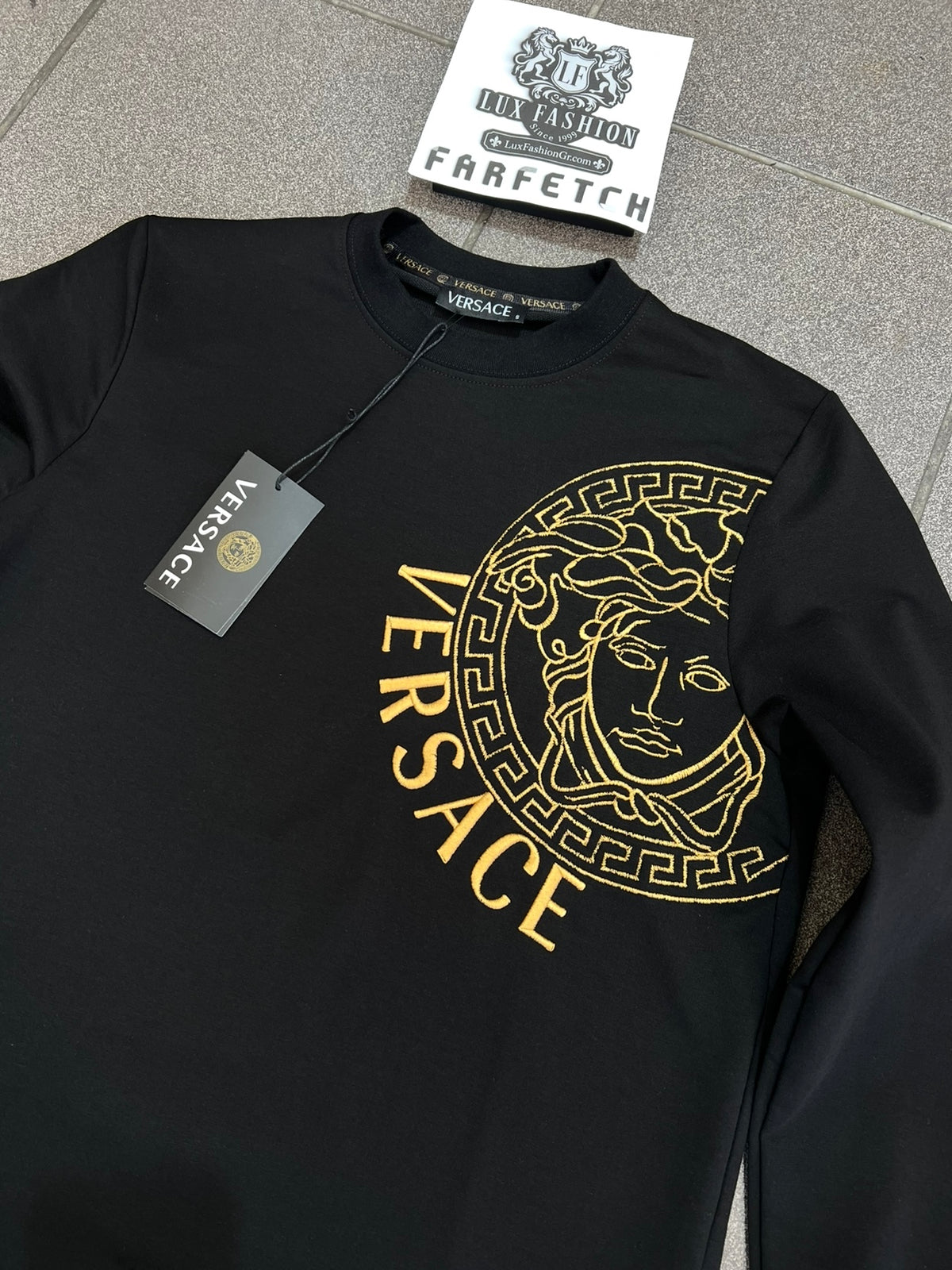 Μπλούζα Versace LongSleeve Μαύρη