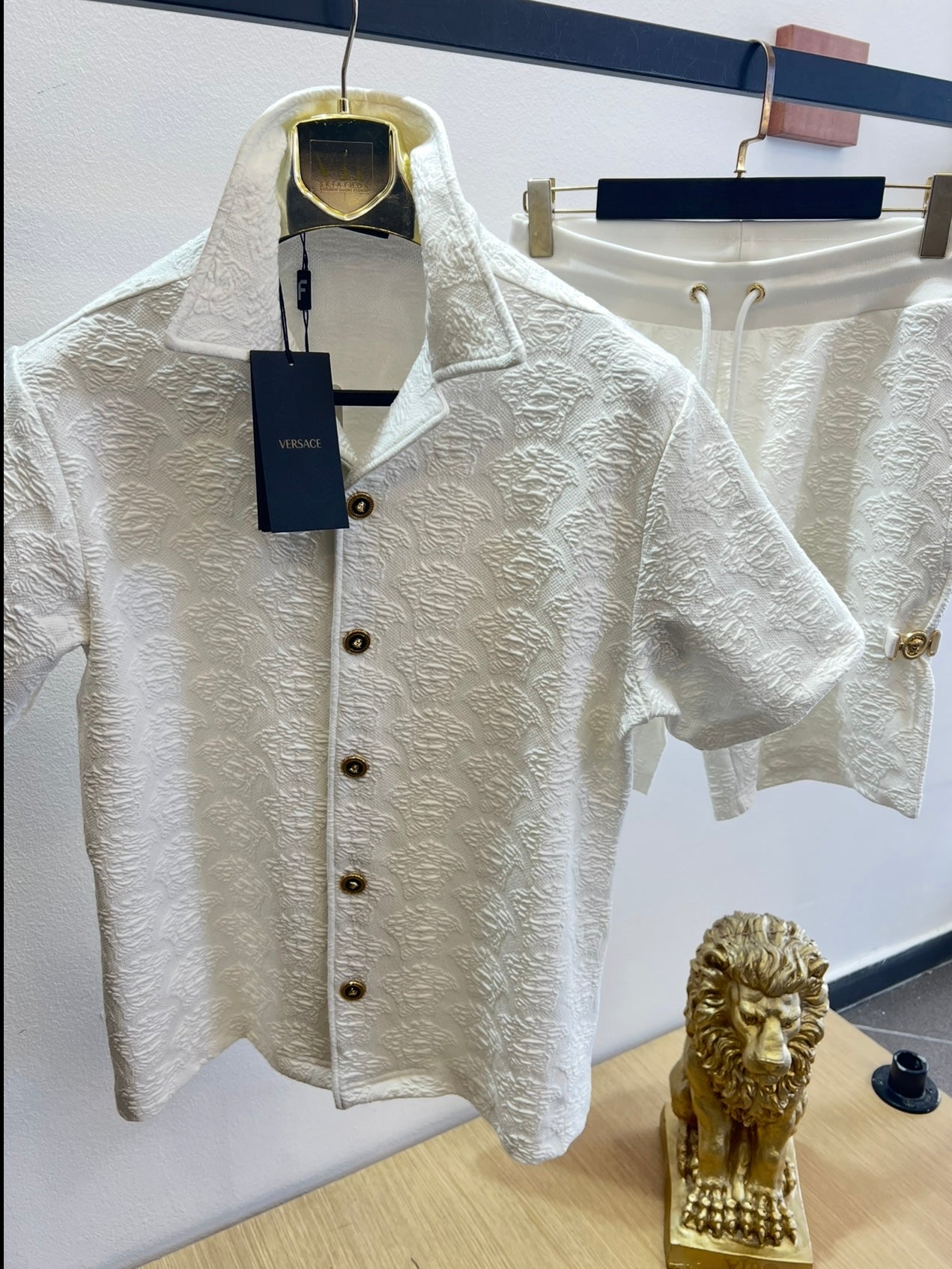 Summer Σετ 3Α Versace Άσπρο