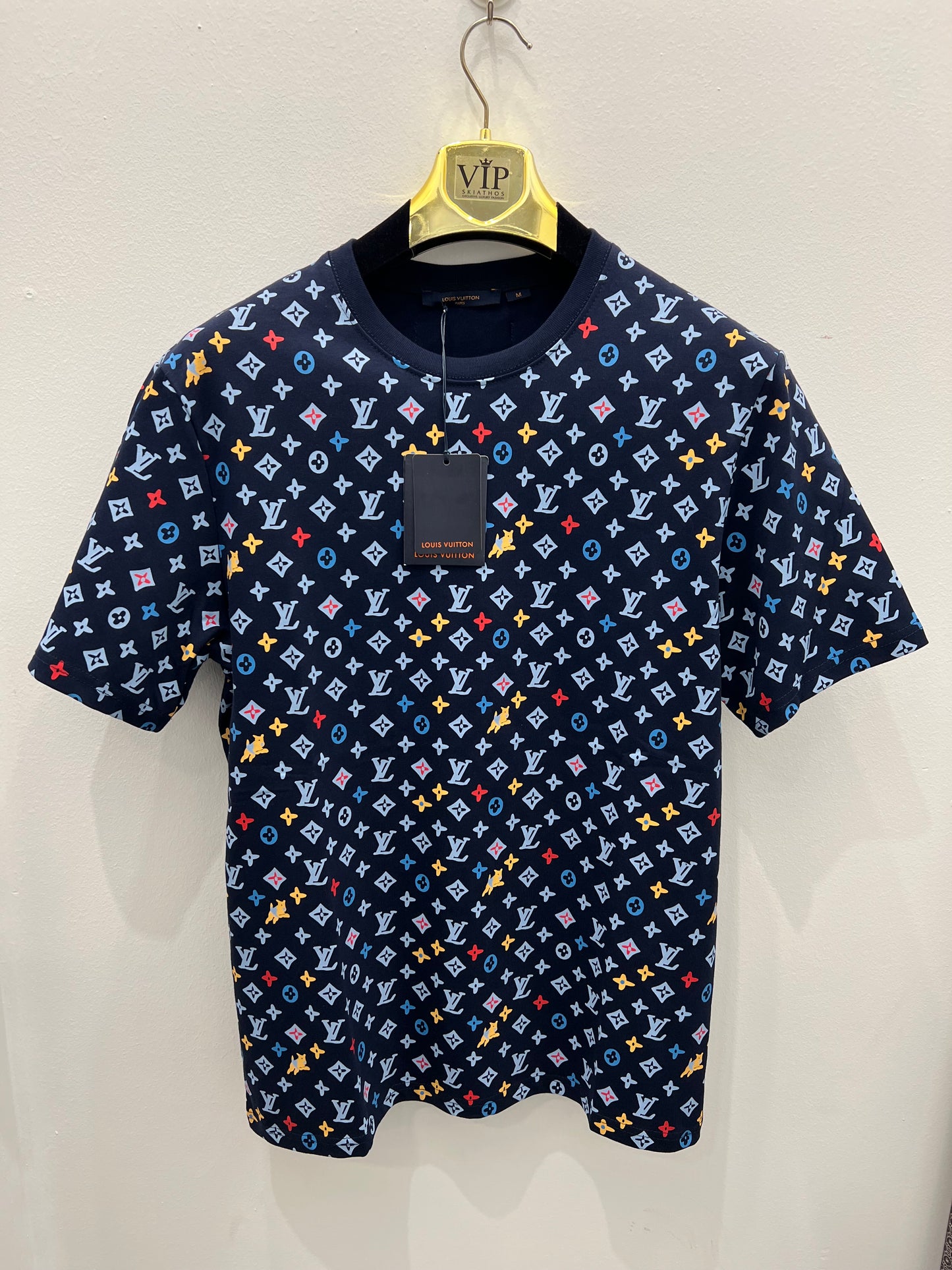 3Α T-Shirt L.V Over Fit MultiBlue