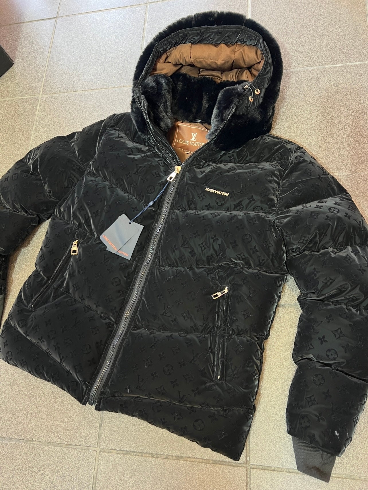 R Jacket Μαύρο Fur LsVn 3APlus