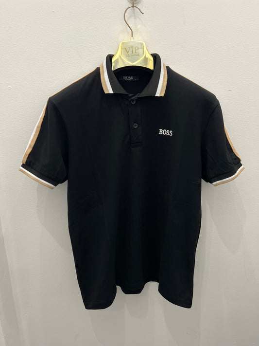 Μπλούζα Boss Polo Μαύρη