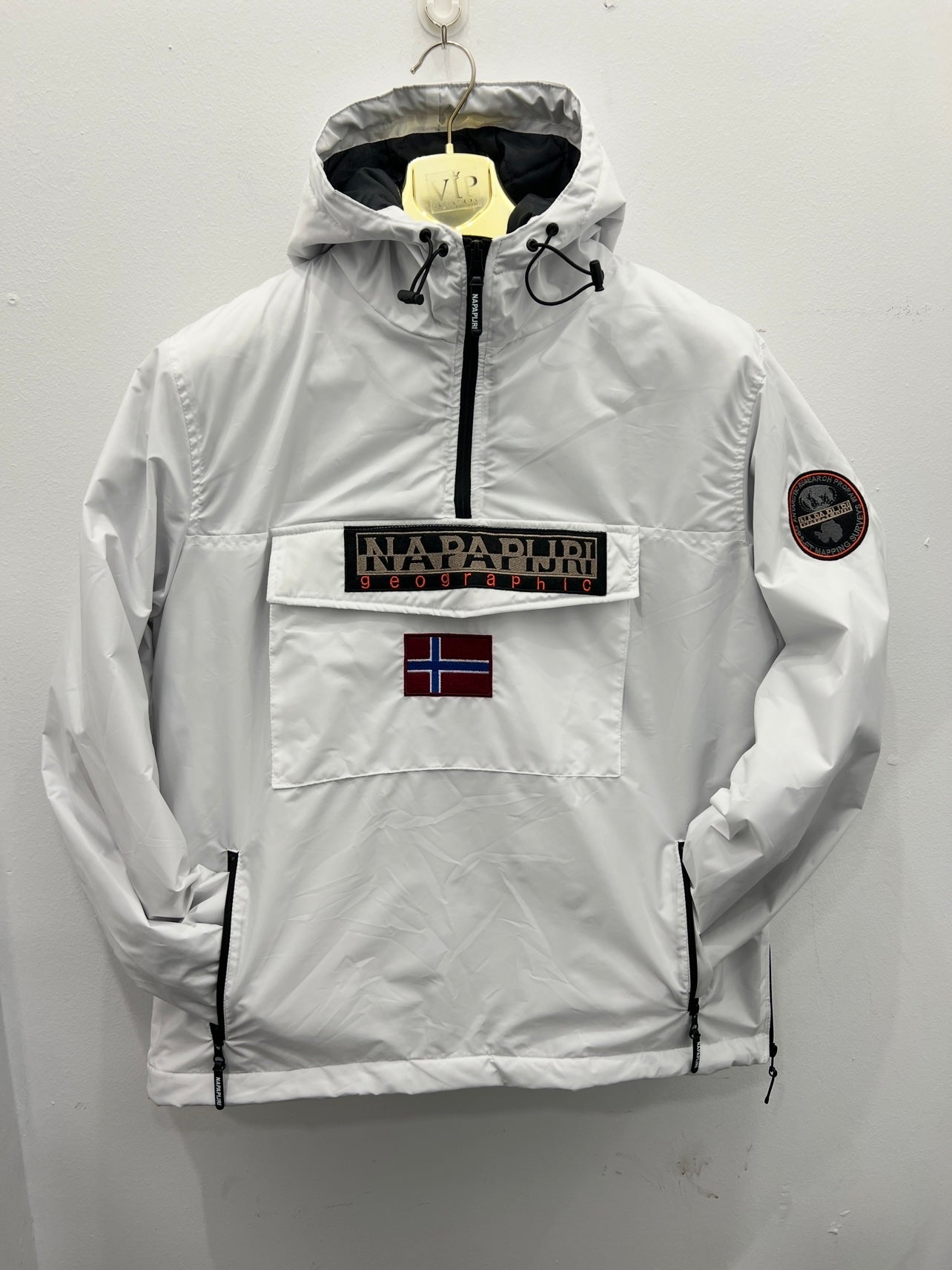 Jacket Άσπρο Napapijri Kangaroo