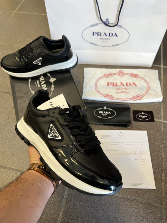 Prada Sneaker Loustrin Μαύρο