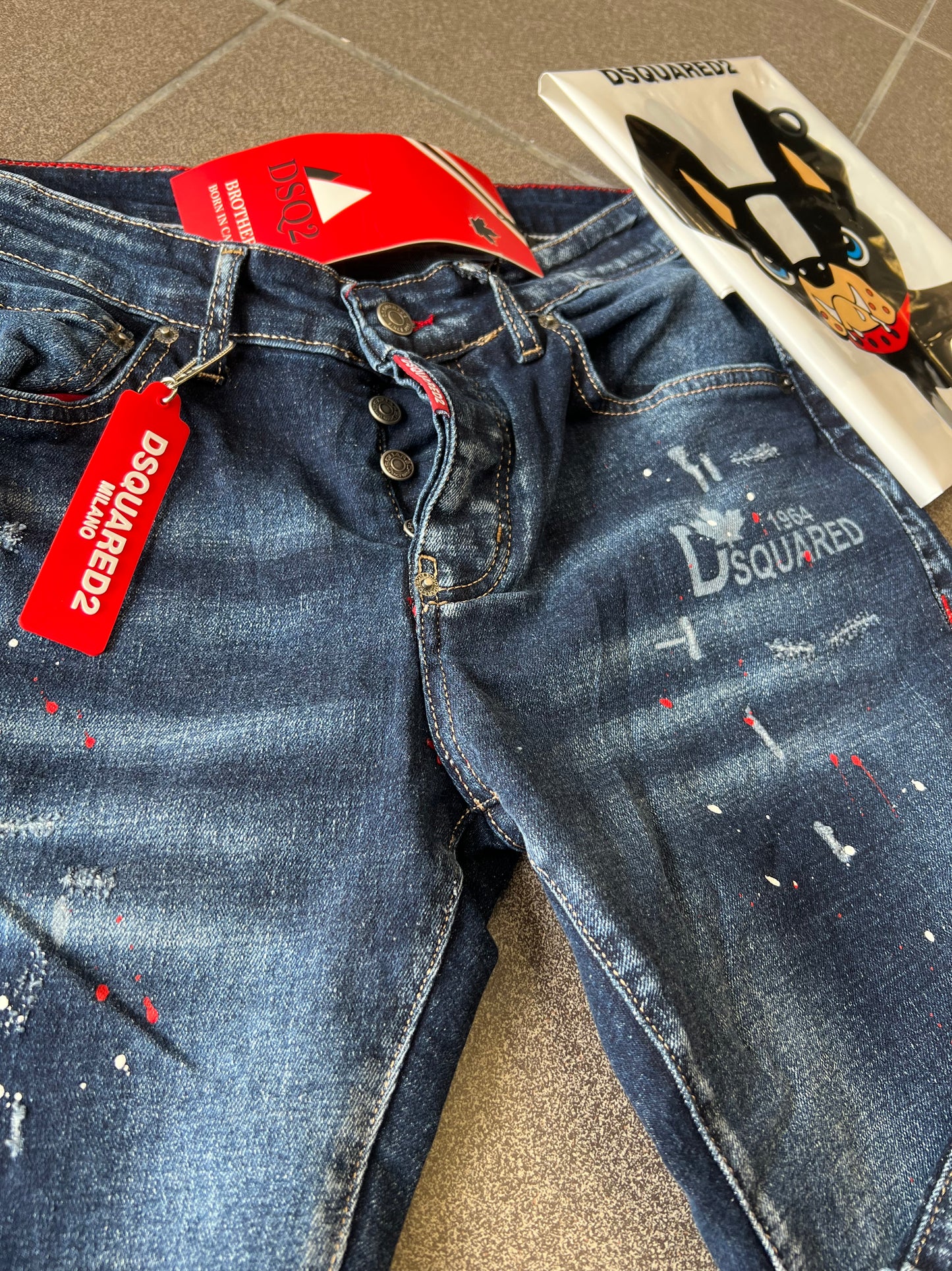 Jean Παντελόνι Dsquared2 Blue D2