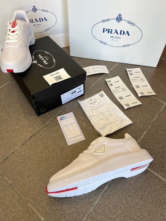 Sneaker Παπούτσι Prada Λευκό