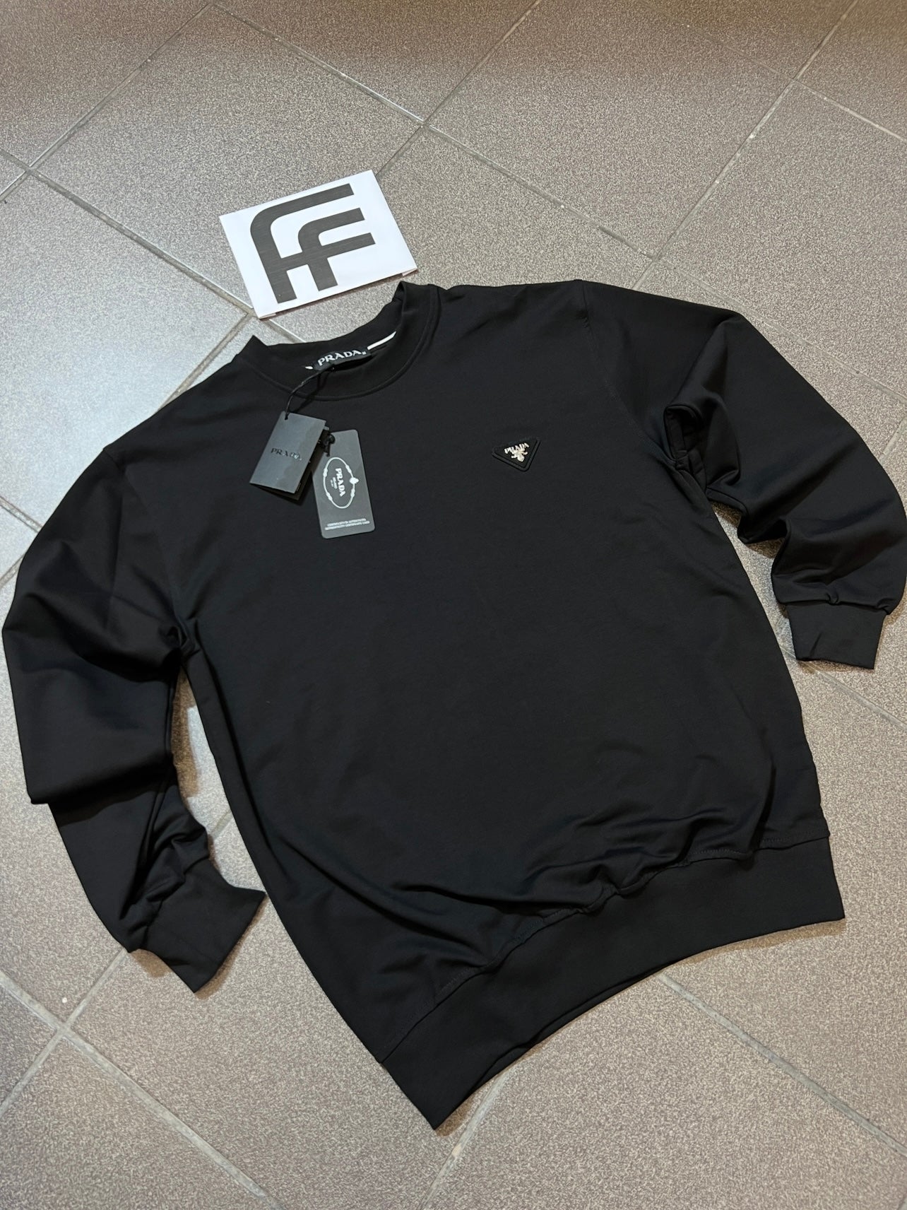 Prada Μαύρη Long Μπλούζα