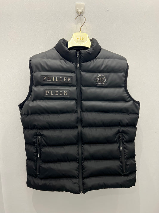 Vest Γιλέκο Philip Plein Αμάνικο Μαύρο