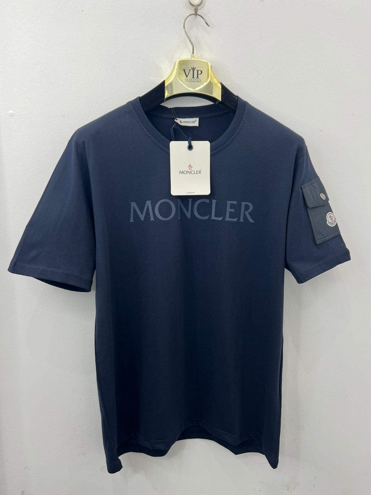 Moncler Cargo 3A T-Shirt Μπλέ