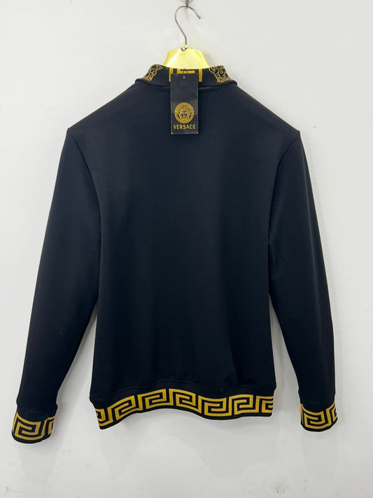 3A Polo Versace Longsleeve Μαύρο
