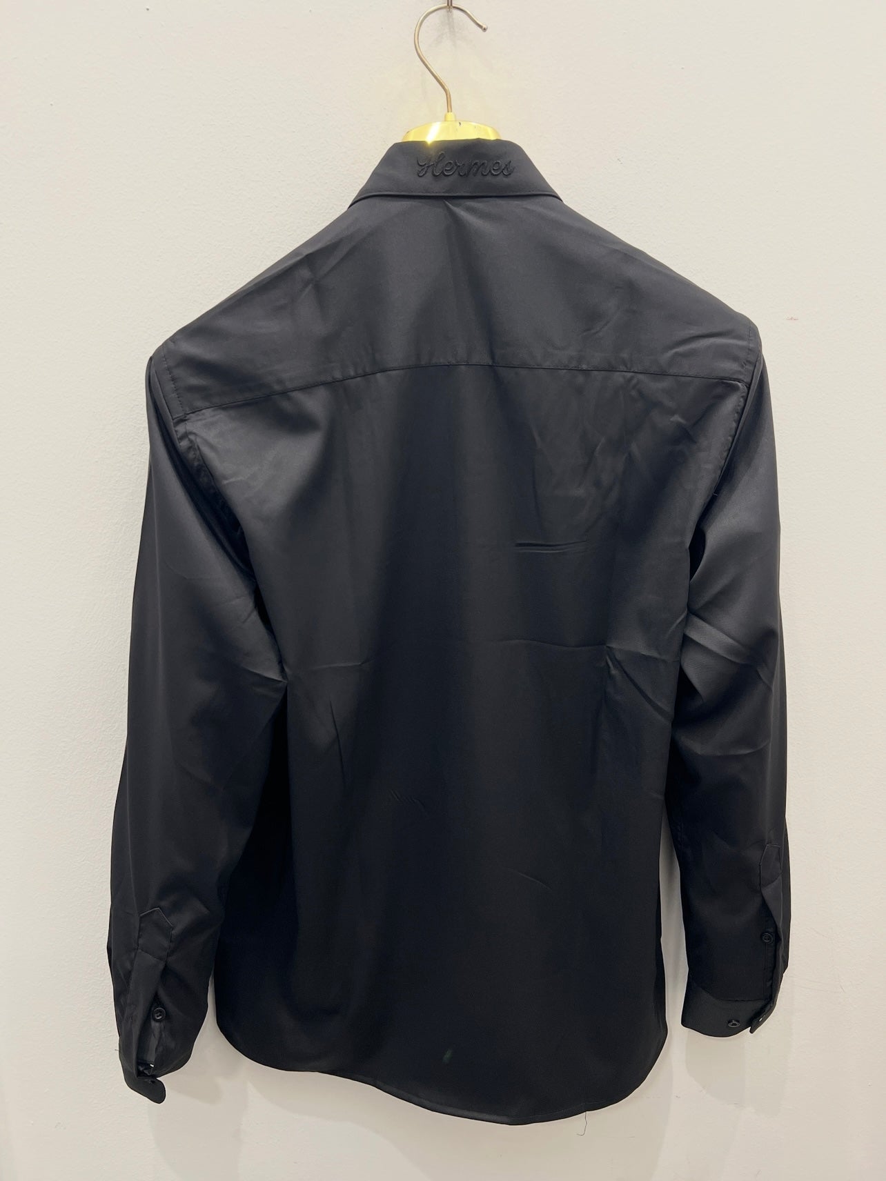 Πουκάμισο Hermes Μαύρο 3A Shirt