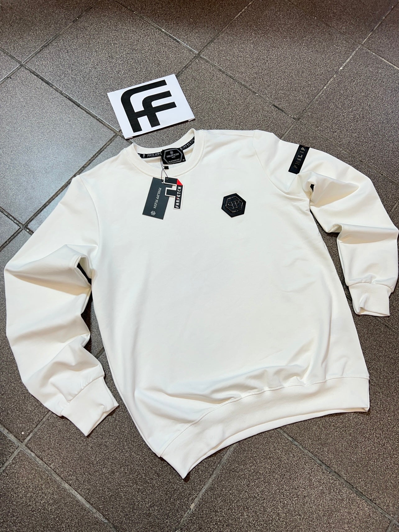 Philip Plein Άσπρη Long Μπλούζα