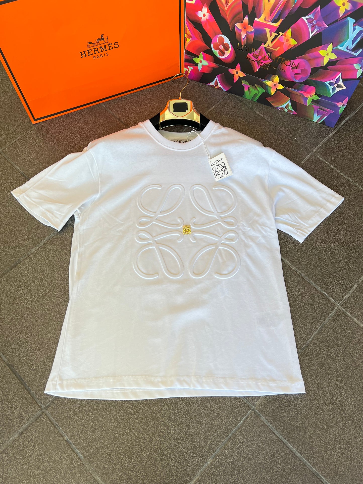 3Α T-Shirt Loewe Over Fit White LW