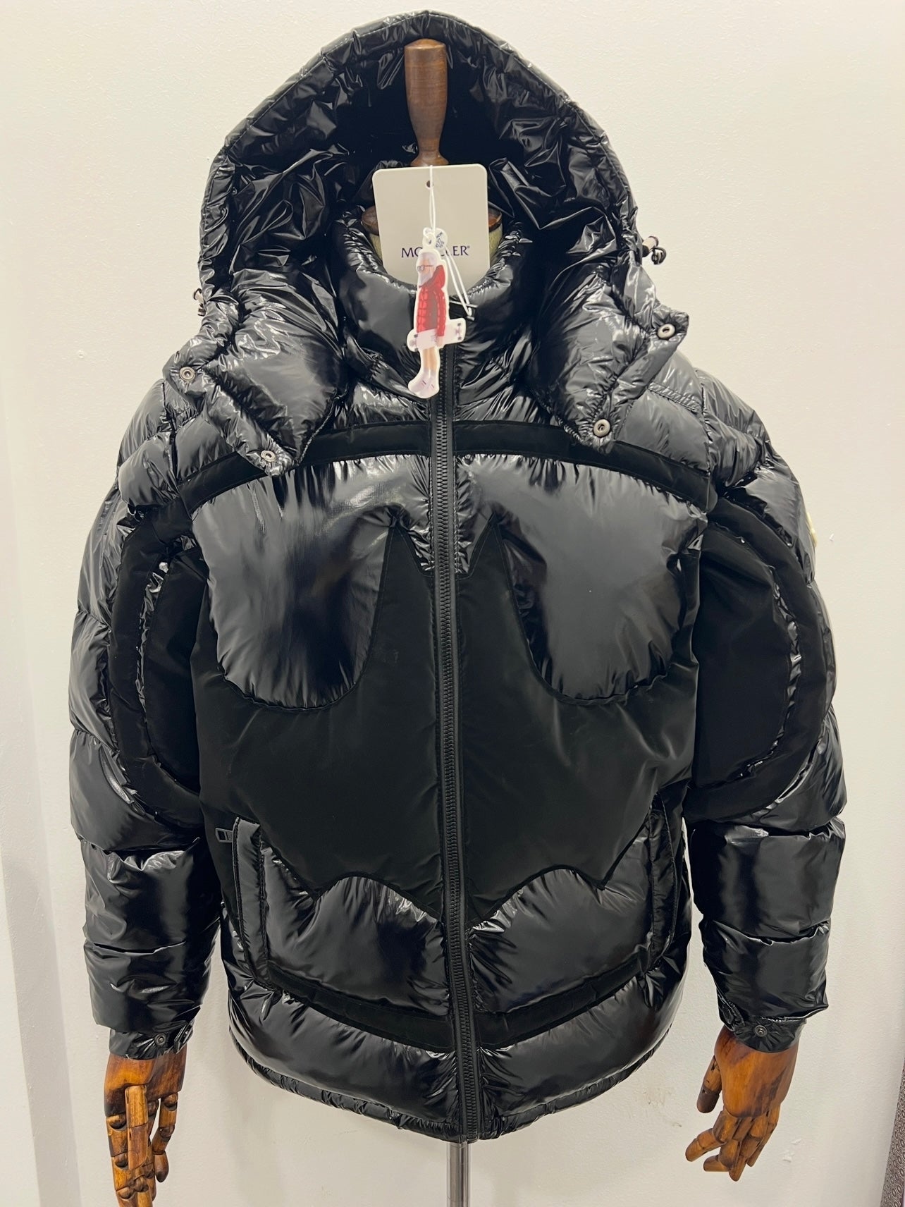 Moncler Μάυρο Jacket X Batman 3Α