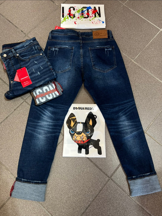 Jean Παντελόνι Dsquared 2 Ocean Blue