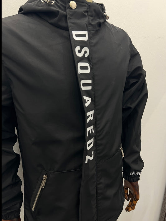 Dsquared2 Μαύρο WindProof Jacket