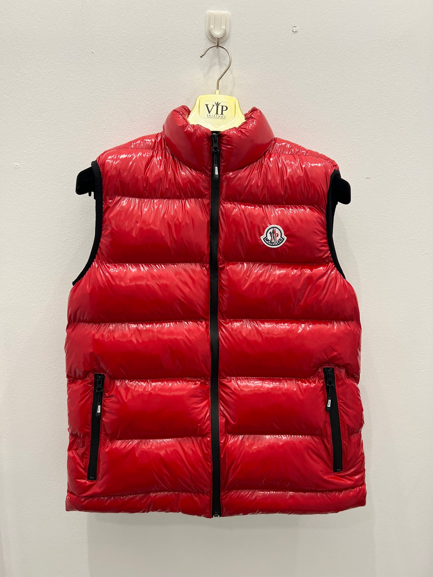 Vest Γιλέκο Moncler Αμάνικο Κόκκινο