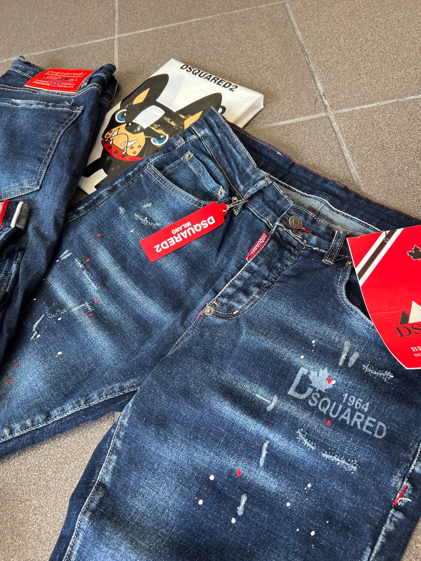 Jean Παντελόνι Dsquared2 Blue D2