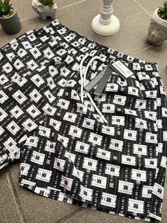 3A Μαγιό Amiri Black/White Swimwear