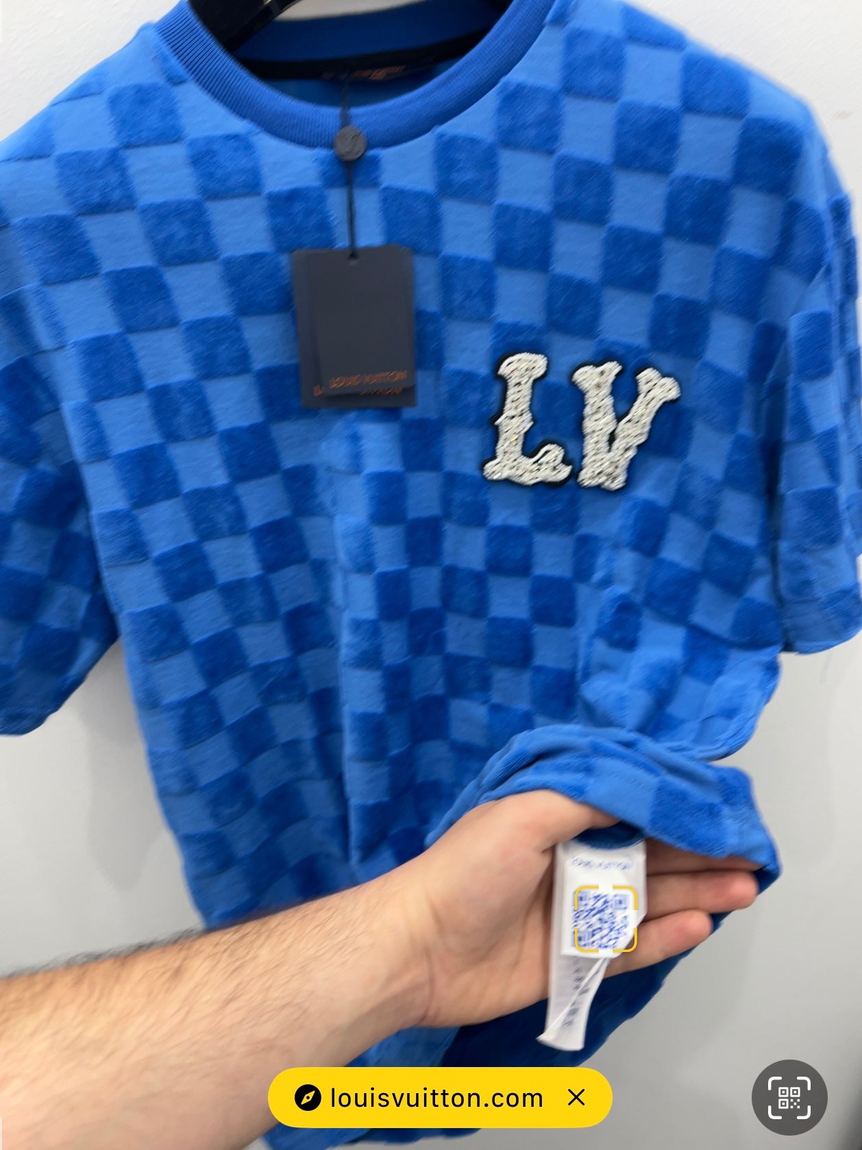 Velvet Tracksuit 3Α Louis Vuitton Μπλέ