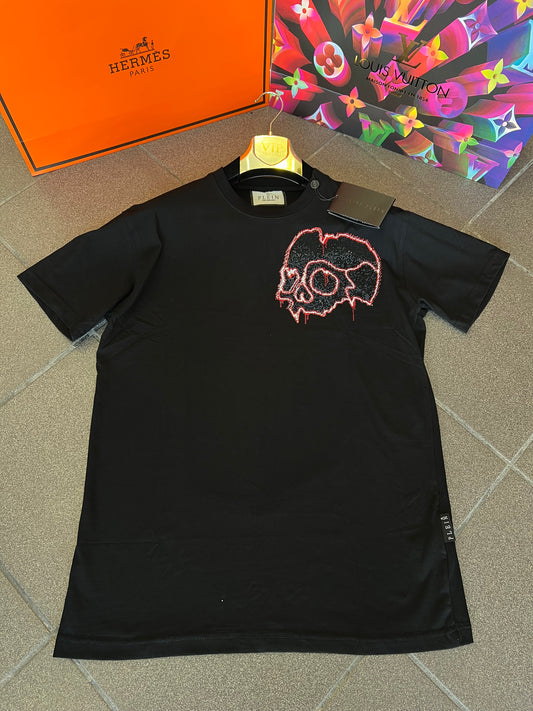 3Α T-Shirt Philip Plein Skull Stras