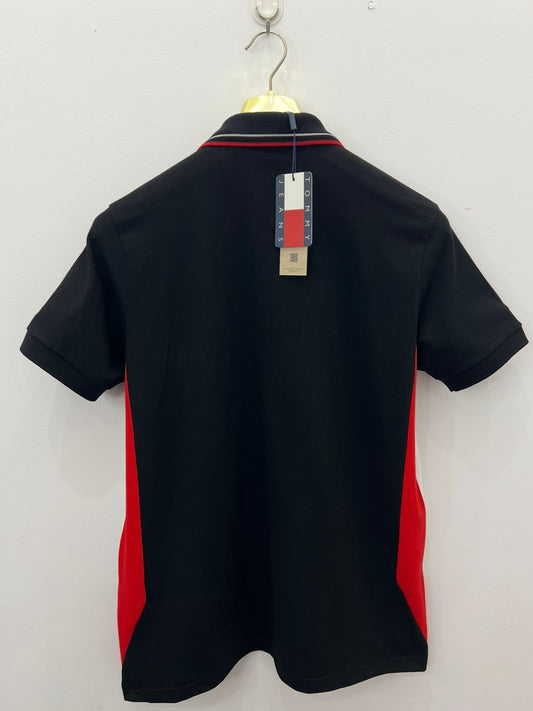 3A Polo Μαύρο Tommy Hilfiger Pique