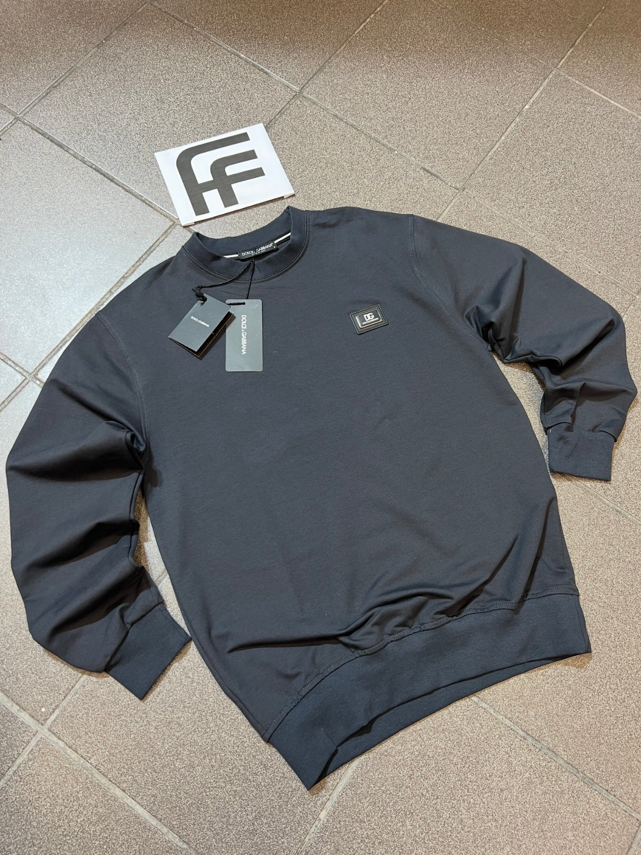 Dolce & Gabbana Γκρί Long Μπλούζα