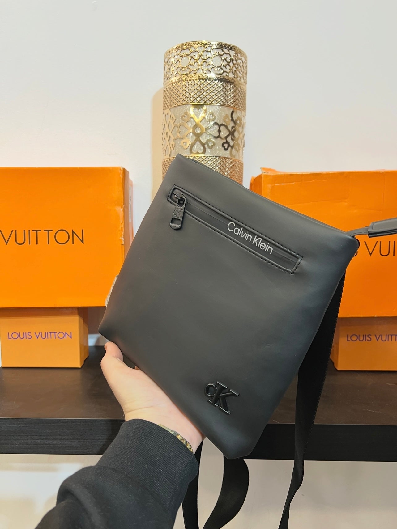 Τσαντάκι Calvin Klein Μαύρο HandBag