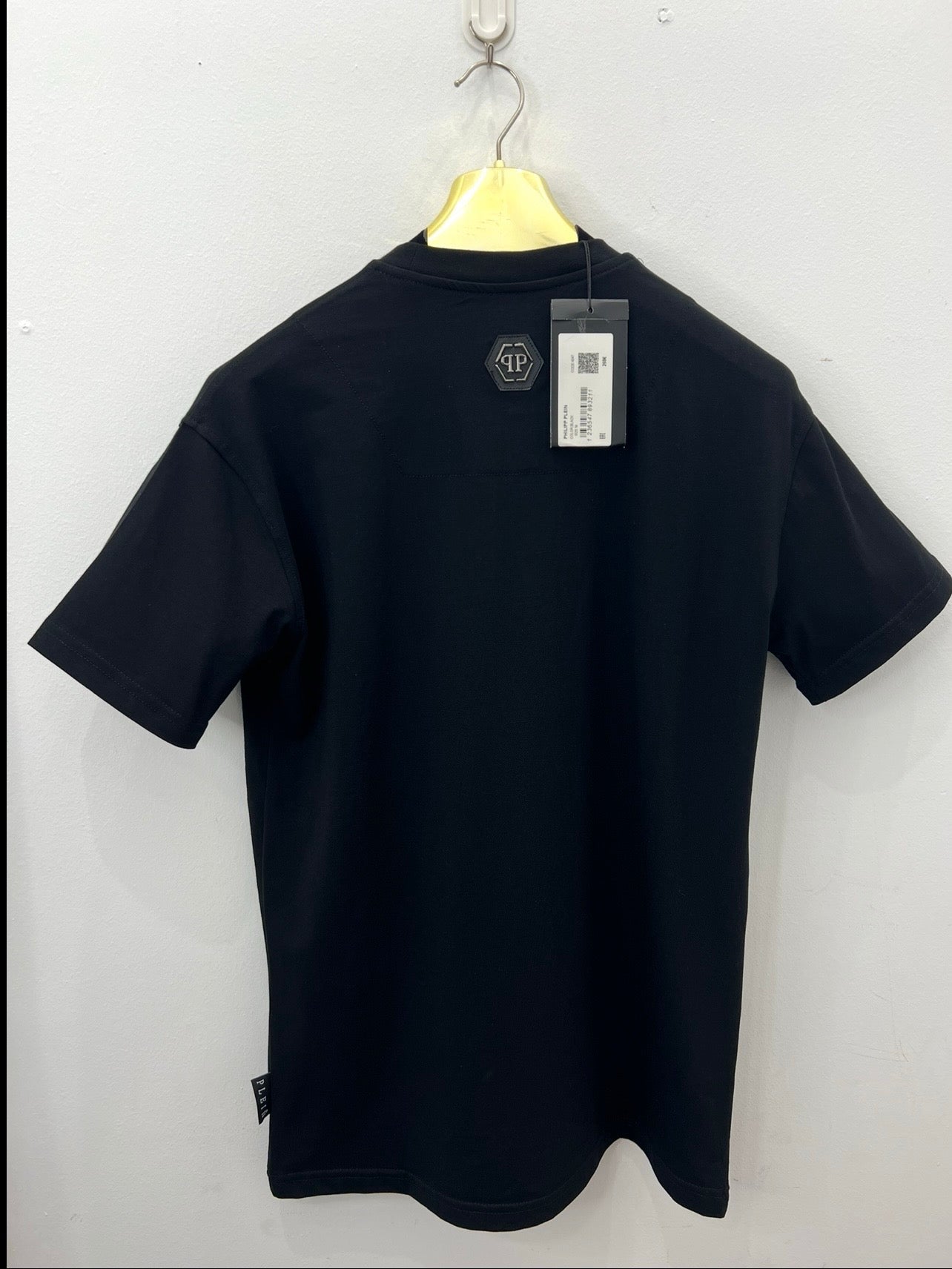 T-Shirt Rhinestone 3Α Philip Plein Skeleton Μαύρο