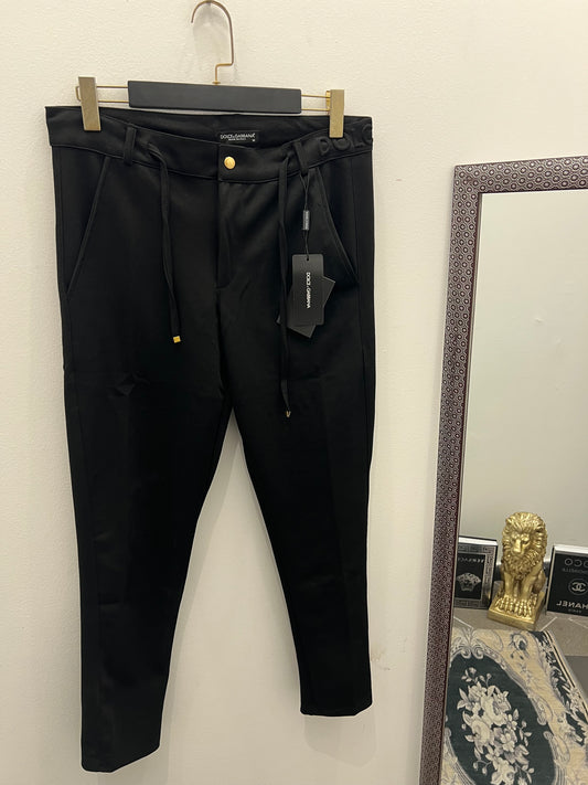 Παντελόνι Chino Dolce & Gabbana Μαύρο
