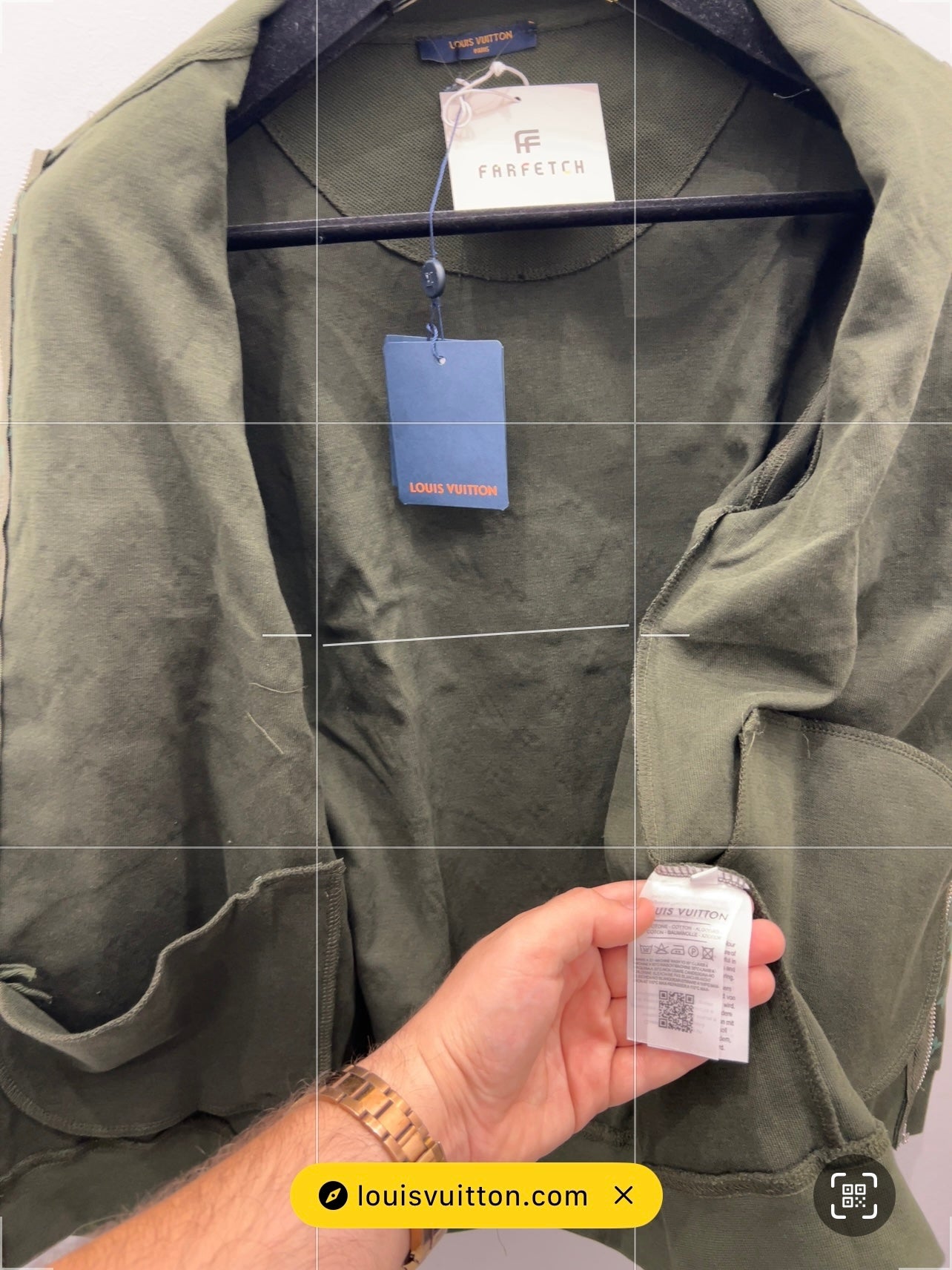 LvN Jacket Λαδί Castror/Leather