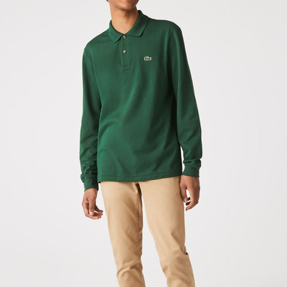 Lacoste μακρυμάνικο πουκάμισο πράσινο