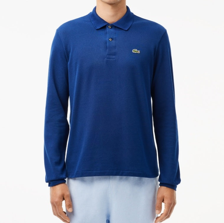Lacoste μακρυμάνικο πουκάμισο Navy