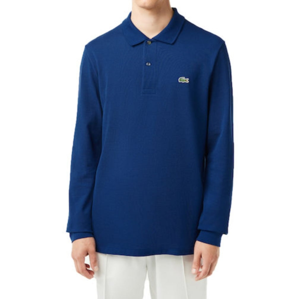 Lacoste μακρυμάνικο πουκάμισο Navy