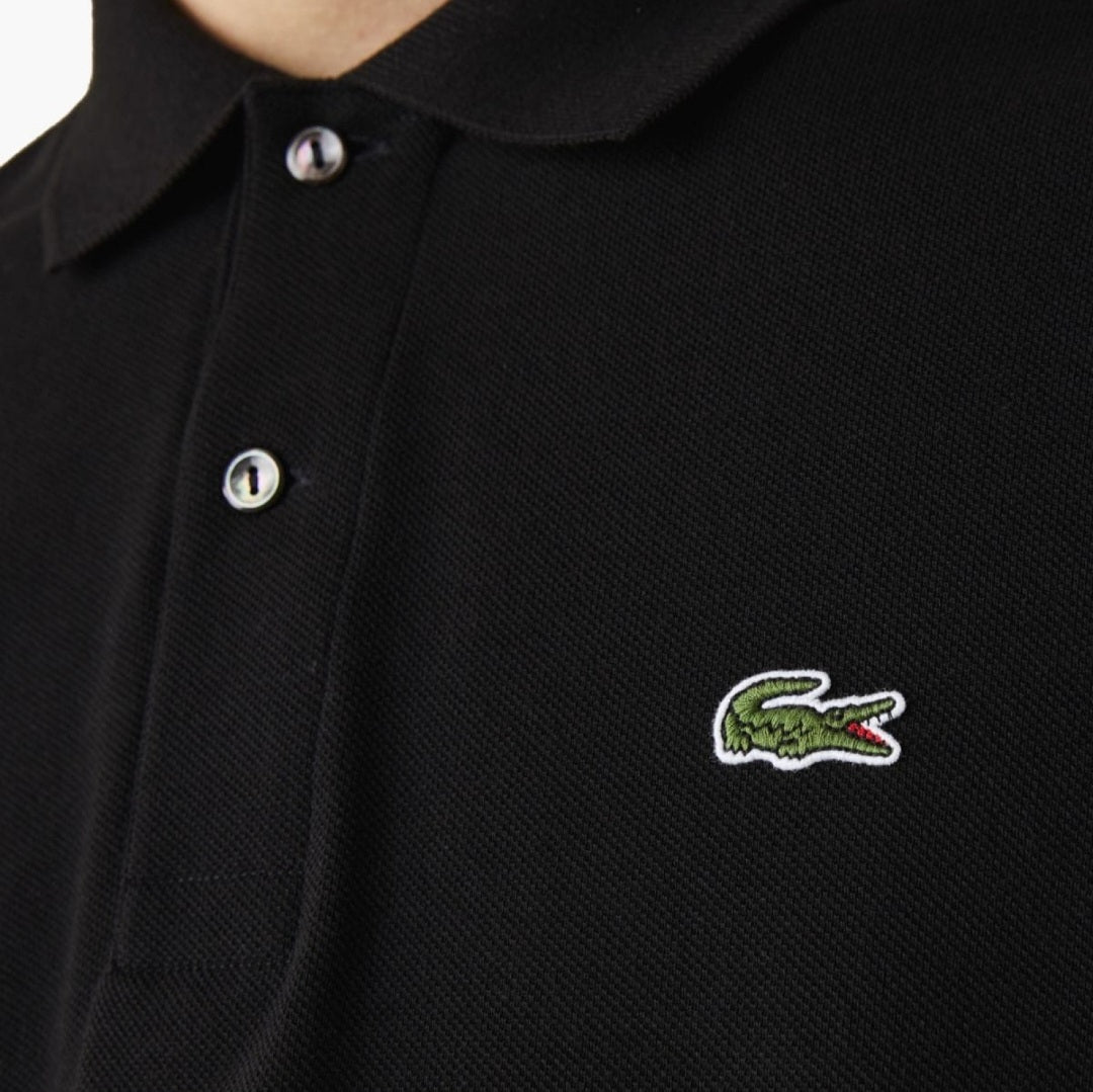 Μαύρο μακρυμάνικο πουκάμισο Lacoste