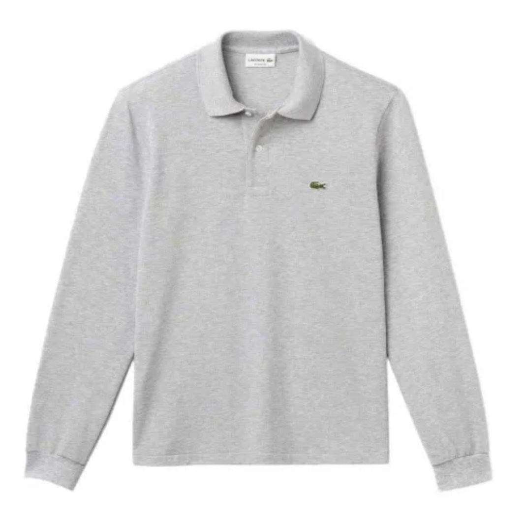 Lacoste μακρυμάνικο πουκάμισο σε γκρι χρώμα