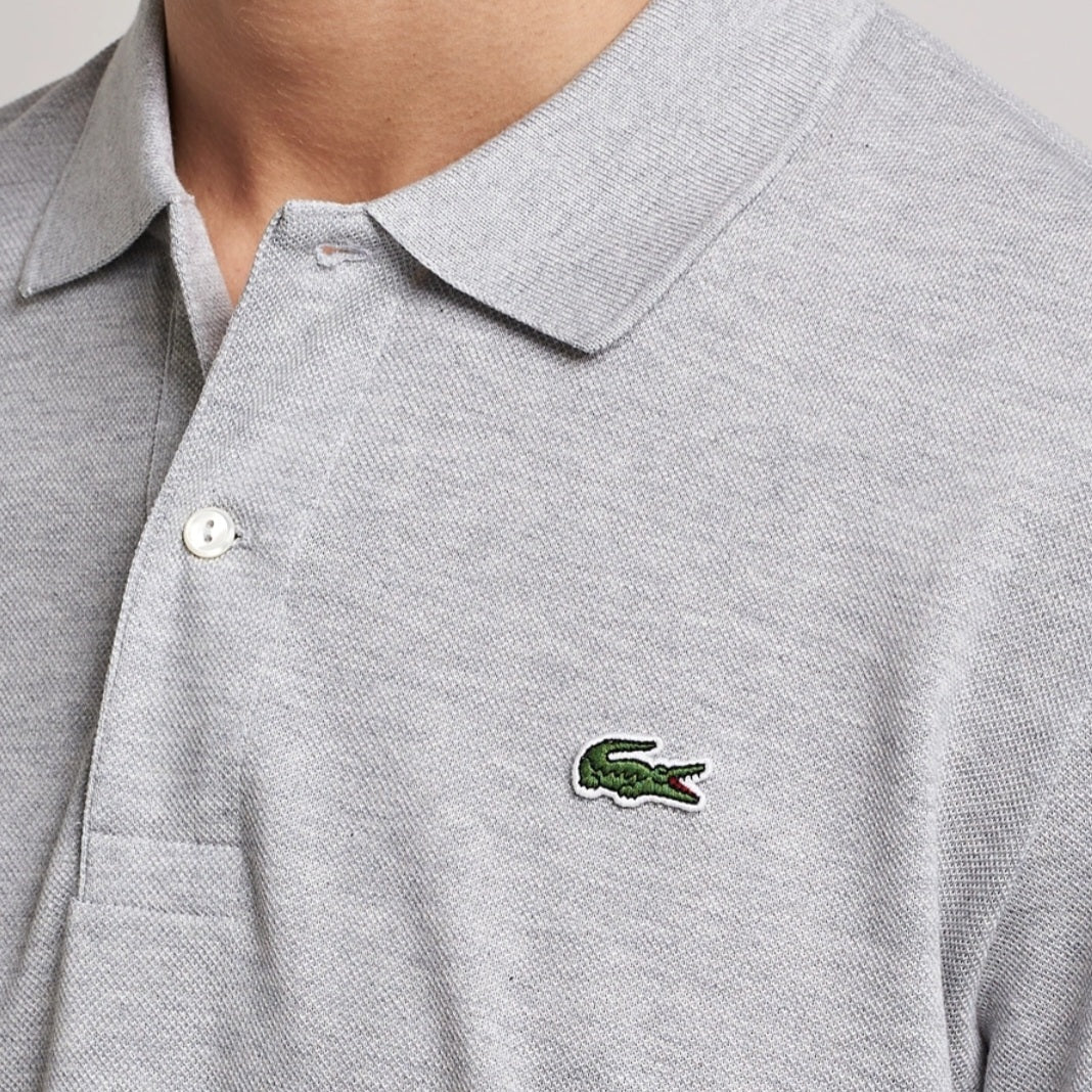 Lacoste μακρυμάνικο πουκάμισο σε γκρι χρώμα