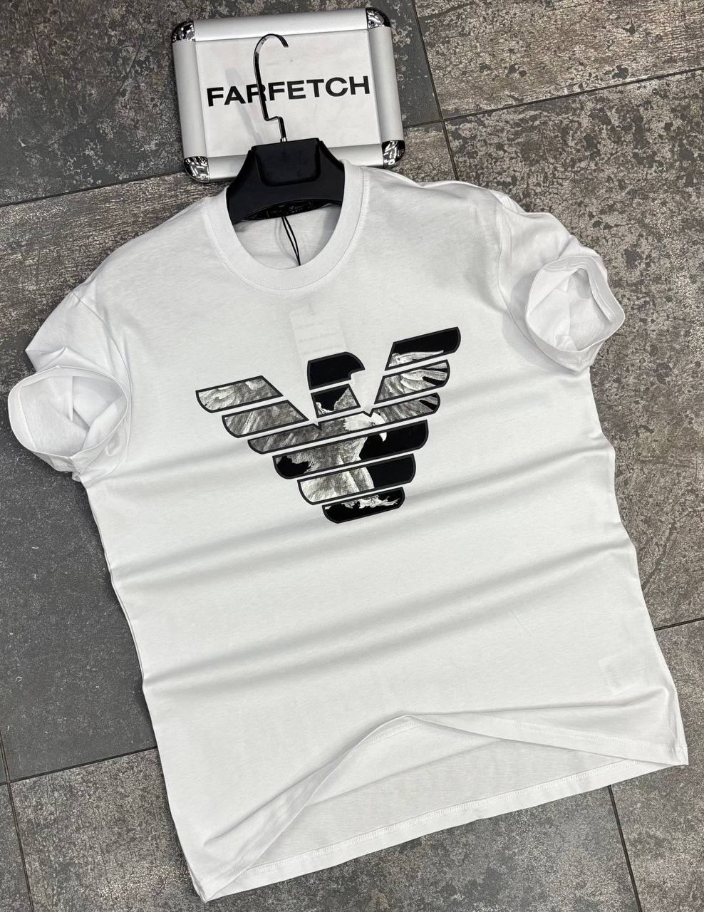 T-Shirt Μπλούζα Armani Άσπρη